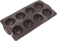 Форма силиконовая для выпечки кексов Lessner Chef Choco 10244 33х17,5х3 см коричневая