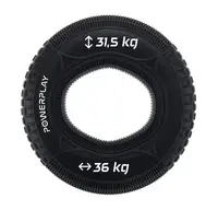 Еспандер кистьовий силіконовий PowerPlay PP-4330 Hand Grip Loops Hard Вага: 31.5-36 кг. Чорний
