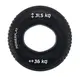 Еспандер кистьовий силіконовий PowerPlay PP-4330 Hand Grip Loops Hard 31.5-36 кг. Чорний