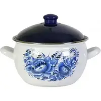 Кастрюля Savasan Гжель 6314316 4,8 л 22 см