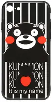 Чехол-накладка TOTO Cartoon Print Glass Case Apple iPhone 7/8/SE 2020 Kumamon