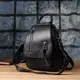 Классический женский рюкзак из натуральной кожи Vintage 23061 Черный