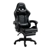Кресло геймерское с подставкой для ног Hanert G-Force Black