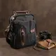 Сумка вертикальная текстильная Vintage 20079 Черная