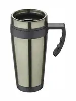 Термокружка Bergner Neon Classic BG-37516-GR 400 мл зеленая