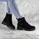 Ботинки женские зимние Fashion Kuvic 2314 40 размер 25,5 см Черный