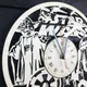 Часы настенные большие из березы «Планета Звездных Войн»