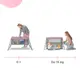 Кровать-манеж 2 в 1 Kinderkraft Movi Pink KCMOVI00PNK0000