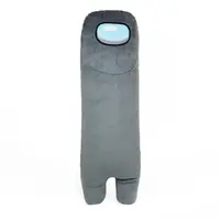 Мягкая игрушка Weber Toys Валик космонавт Among Us 80см серый (WT7074)