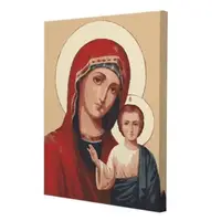 Картина по номерам "Богоматерь" 40х50 см