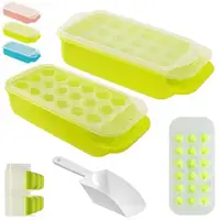 Форма для льда с контейнером и лопаткой Stenson R-21070 25х11 см