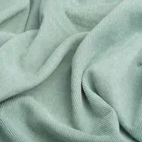 Тканина вельвет однотонна, 150 см, 330 г/м2, для одягу, суконь, костюмів, спідниць V-10 олива