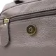 Сумка из натуральной кожи для стильных женщин Vintage 22974 Серый