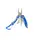 Мультитул MASTERTOOL "Плоскогубцы". 7 в 1, алюминиевая рукоятка. Blue (79-0325)