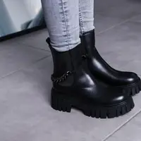 Черевики жіночі Fashion Leith 3463 36 розмір 23,5 см Чорний