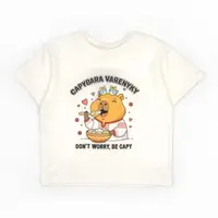 Детская футболка с принтом Capybara varenyky