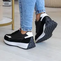 Кроссовки женские Fashion Alushta 3215 36 размер 23,5 см Черный