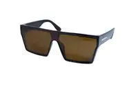 Женские солнцезащитные очки polarized, коричневые маска P2912-2