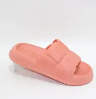 Женские коралловые шлепанцы с пеной коралл.