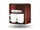 Кофеварка 2 чашки 500Вт 300мл 220В Domotec MS-0705 Red цвет: красный