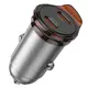 Адаптер автомобильный HOCO Rigorous port car charger NZ16B |2Type-C, 45W/3A, PD25W/QC|