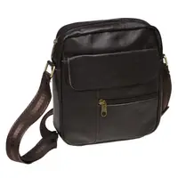 Мужская кожаная сумка Borsa Leather к1111-brown