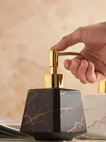 Дозатор для жидкого мыла 7789 350 мл черный