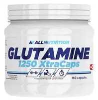 Аминокислота AllNutrition Glutamine 1250 Xtra Caps, 180 капсул