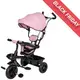 Триколісний дитячий велосипед Free2Move Sport, black - pink