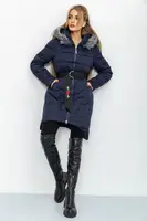 Куртка жіноча зимова, колір темно-синій, 131R2258