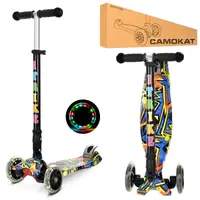 Самокат I-Trike Maxi JR3-003-1-WP14 76-84 см черный