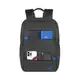 Рюкзак городской Rivacase 8264 Black 27.5х40.5х11 см черный