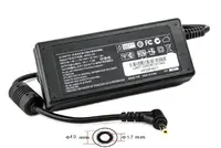 Адаптер для ноутбуков PowerPlant HP 220V, 19V 30W 1.58A (4.0*1.7)