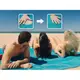 Коврик-подстилка для пикника или моря анти-песок Sand Free Mat 200x200 см Голубой
