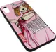 Чехол-накладка PUZOO Glass Printing with TPU Yuppie iPhone X Annie Pink