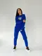 Теплый спортивный костюм AO5055 Синий L/XL