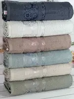 Sal Durul махрові рушники 70х140см., 6 шт/уп. Туреччина