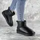 Женские кожаные угги Fashion Hussy 1336 36 размер 23 см Черный