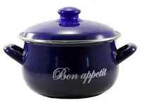 Кастрюля Interos Bon Appetit Blue I-568-24-88754 6.2 л 24 см