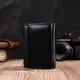 Женский горизонтальный кошелек из натуральной кожи ST Leather 19477 Черный
