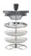Френч-пресс Ringel BlaСkberry RG-7324-1000-1 1 л серый