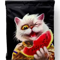 Рюкзак-мешок "Котик ВСУ", 42х35,5 см
