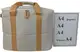 Легкая термосумка, сумка холодильник 30L Cooling Cooler Bag бежевая