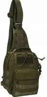 Тактична сумка, слінг, армійський рюкзак через плече Green Tactical