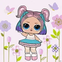 Картина по номерам "L. O. L. Surprise! Spring Bling CandyQT " 40х40 см