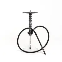 Кальян на одну персону Gramm ECO mini - BLACK & RED Black\Silver