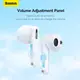 Наушники BASEUS CN Bowie WX5 True Wireless Earphones |BT5.3, 40/400mAh,ENC, 6.5h|