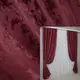Шторы жаккард (2шт. 1х2,9м.) коллекция "Sultan ХО" Турция. Цвет бордовый. Код 1472ш 31-0077