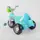 Триколісний велосипед Pilsan Magic кошик, багажник. Turquoise (109419)