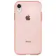 Силиконовый чехол Glitter с блестками для iPhone XR, Светло-розовый